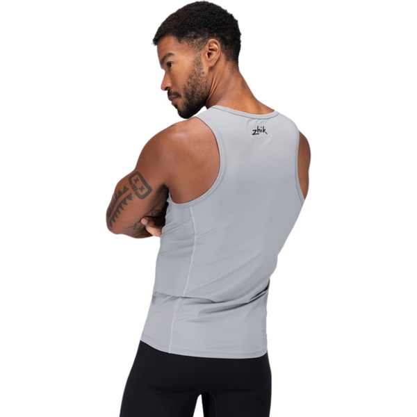 2026 Zhik Männer Eco Spandex LT Race Singlet VST-0140-M-PLT - Platinum